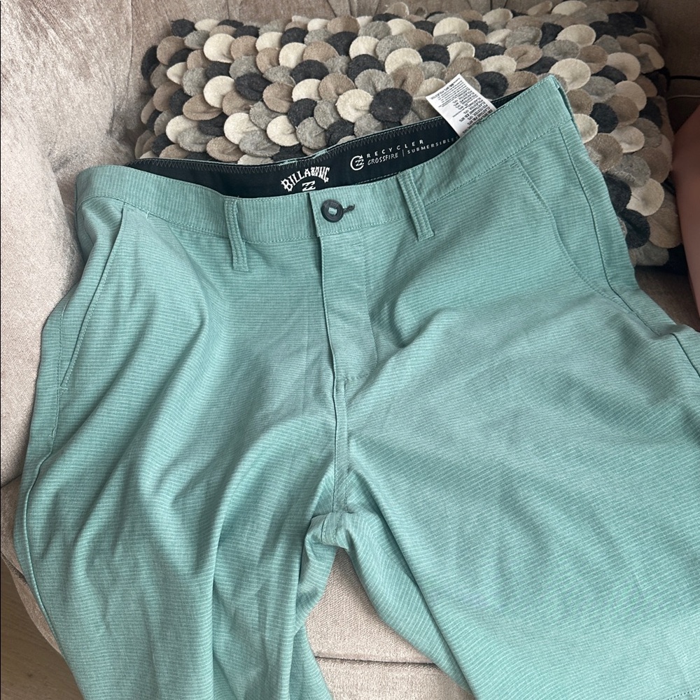 NEW Billabong Mint Green Casual Shorts